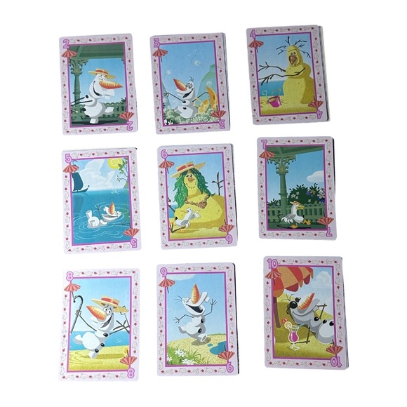 Cardinal Disney Frozen I'm Olaf Jumbo Playing Cards - Picture 5 of 5
